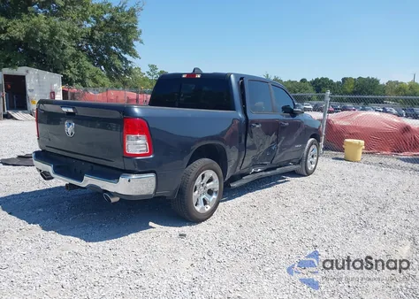 2019 Ram 1500 Big Horn/Lone Star 4X2 5'7 Box from USA, damaged, VIN 1C6RREFT8KN601052